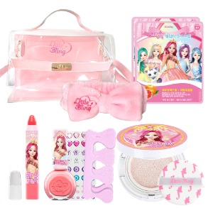 Secret JUYU, goddess of stars, baby makeup pink handbag set.